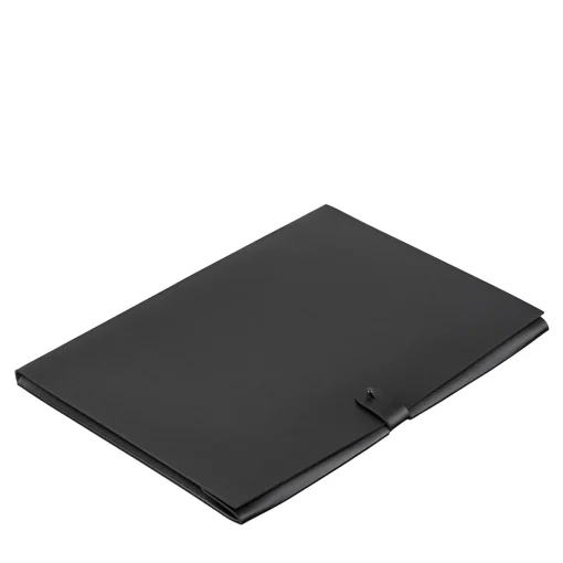 Cartella in Pelle Nera