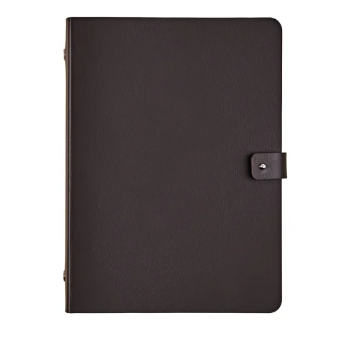 Cartella in Pelle Nera