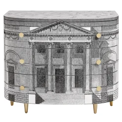 Cassettiera curva Palladiana