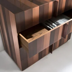 Cassettiera ST 10 in Rame Brunito