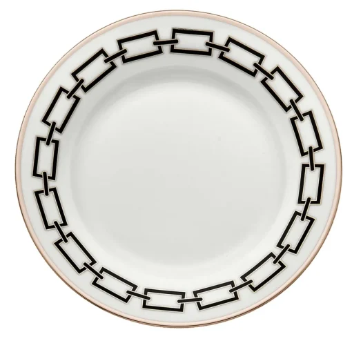 Catene Nero Set di 6 piatti da dessert di Gio Ponti