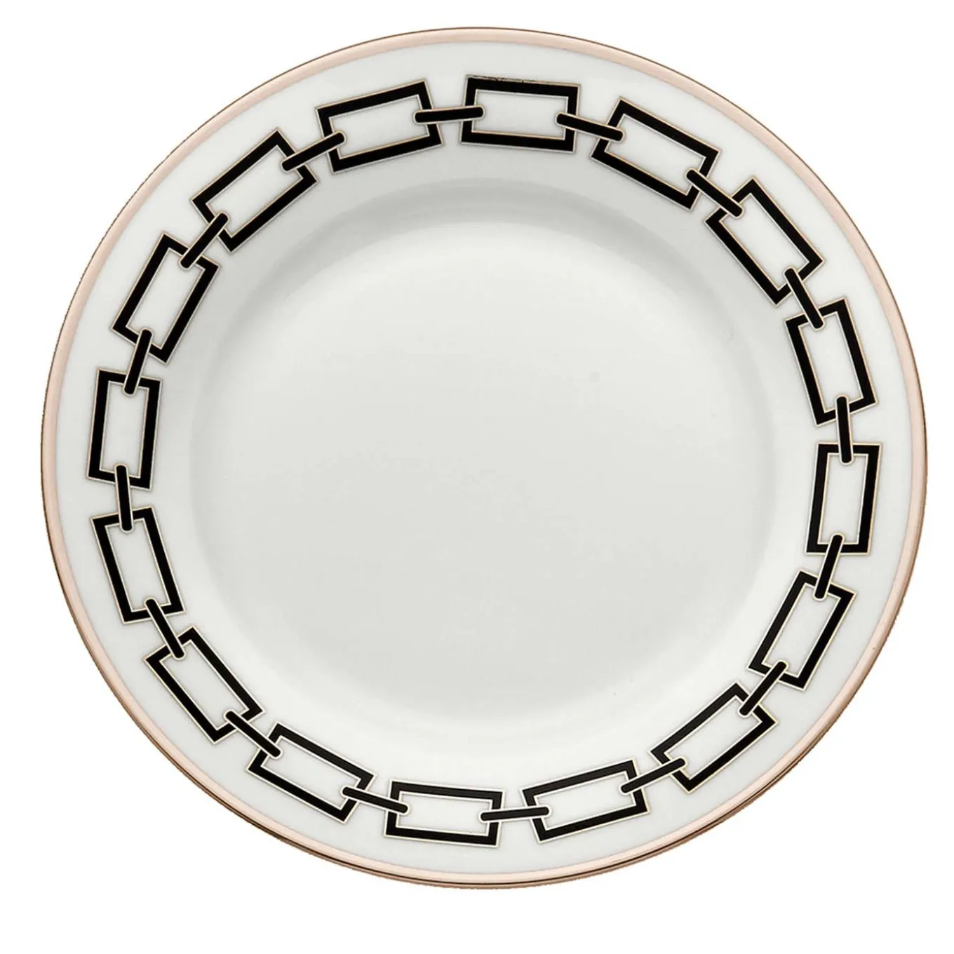 Catene Nero Set di 6 piatti da dessert di Gio Ponti