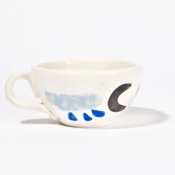 Cavallo blu sotto un cielo stellato N.2 Set per espresso