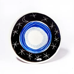 Cavallo blu sotto un cielo stellato N.2 Set per espresso