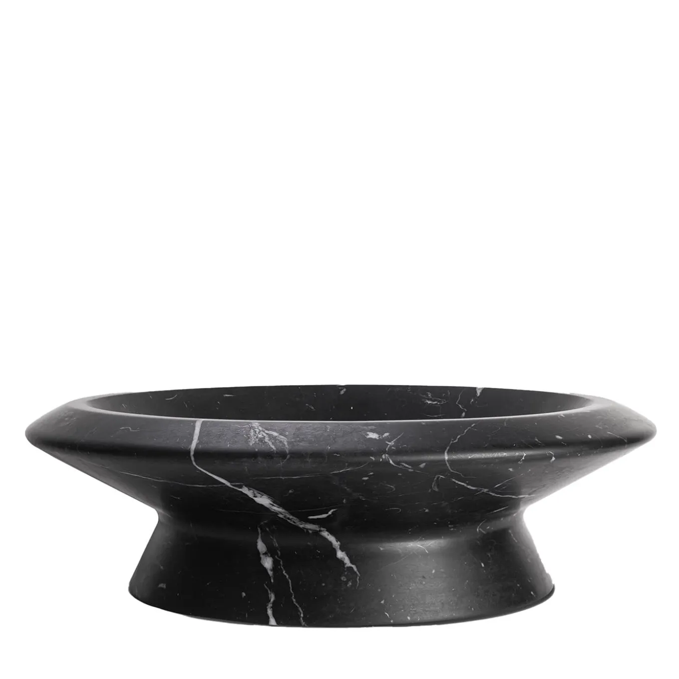 Centrotavola Amaltea Black Marquina di Ivan Colominas