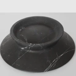 Centrotavola Amaltea Black Marquina di Ivan Colominas