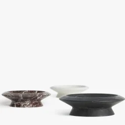 Centrotavola Amaltea Black Marquina di Ivan Colominas