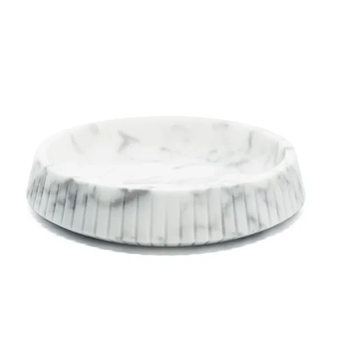 Centrotavola in marmo bianco di Carrara di Jacopo Simonetti