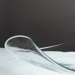 Centrotavola Laguna Stua in acciaio grigio