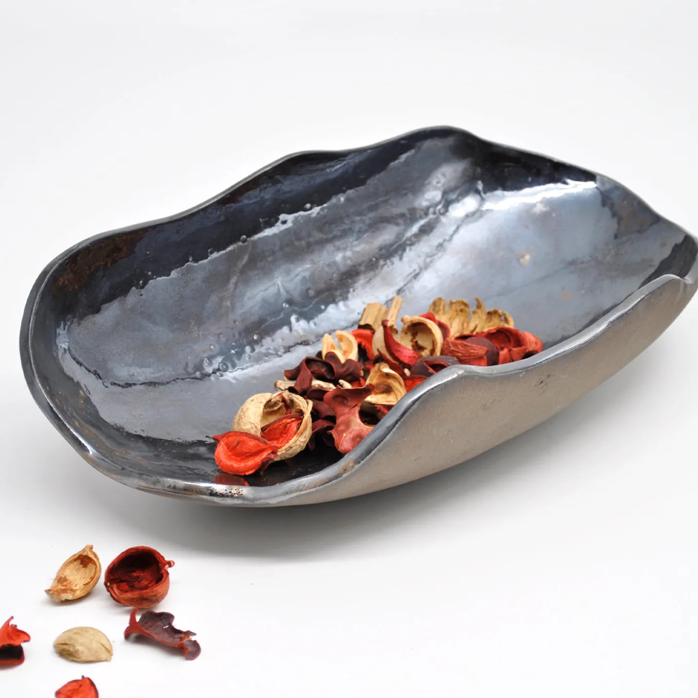 Centrotavola Notte Stellata #4 in ceramica di Nino Basso