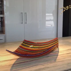 Centrotavola Rombo in vetro di Murano multicolore di Andrea Orso