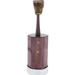 Ceppo di coltelli in amaranto ed ebano