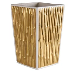 CESTINO IN BAMBÙ - ORO