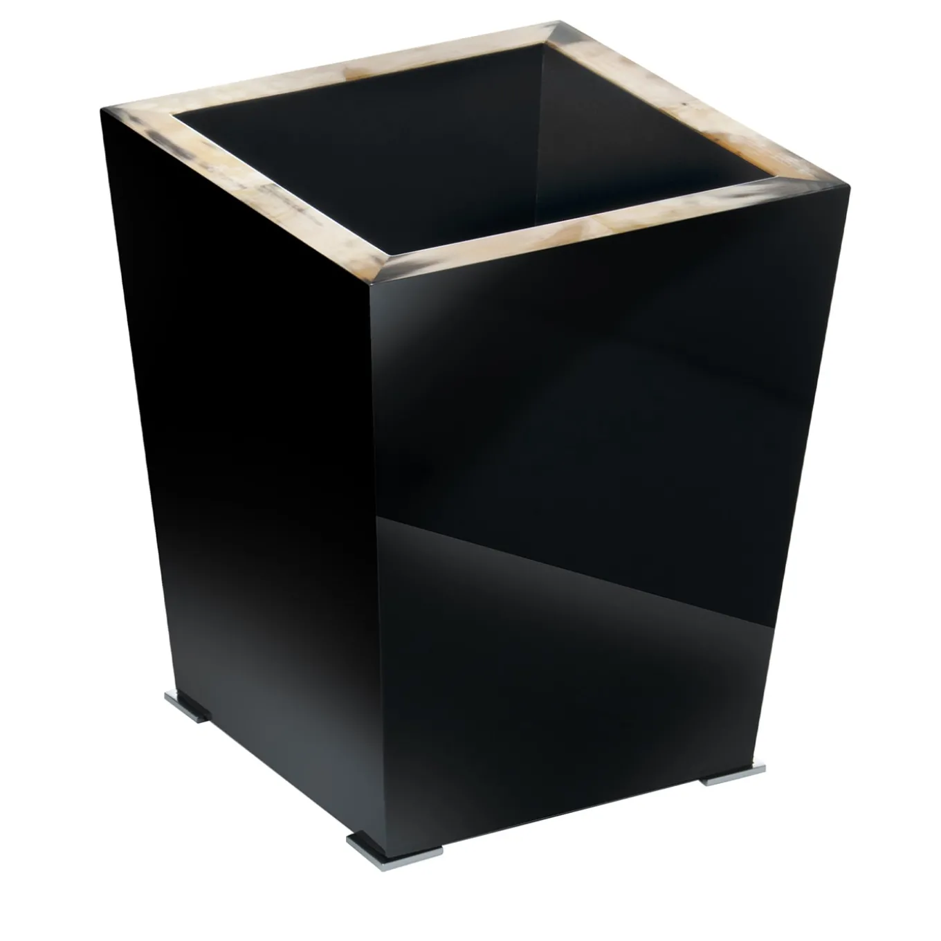 Cestino in corno nero Fedro