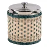 Cestino Irisin Midollo Bicolore Blu/Naturale con Porta Ghiaccio