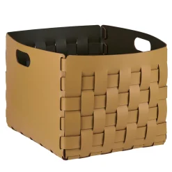 Cestino multiuso Bottega Mustard/Olive di Ekaterina Borovkova