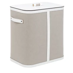 Cesto da bucato in pelle Penelope