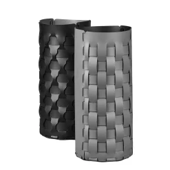 Cesto per la biancheria grigio/nero Bottega di Ekaterina Borovkova