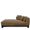 Chaise longue Paris Extra Brown