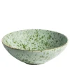 Ciotola da portata in ceramica Green Pois