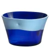 Ciotola Dandy Small Light-Blue & Blue di Stefano Marcato