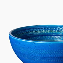 Ciotola Decorativa Bolo Blu di Aldo Londi