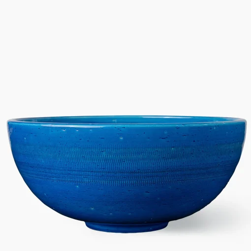 Ciotola Decorativa Bolo Blu di Aldo Londi