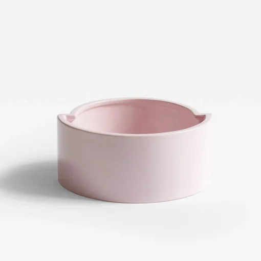 Ciotola per frutta Pawn in ceramica rosa