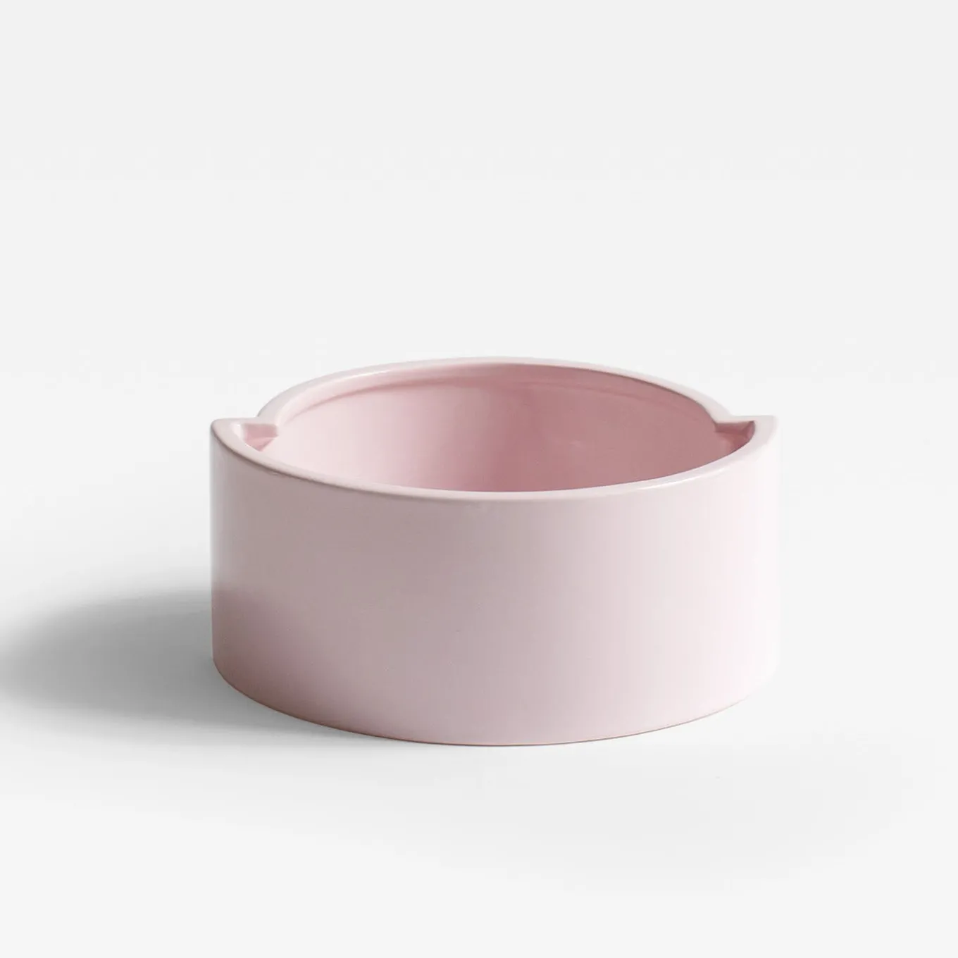 Ciotola per frutta Pawn in ceramica rosa