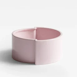 Ciotola per frutta Pawn in ceramica rosa