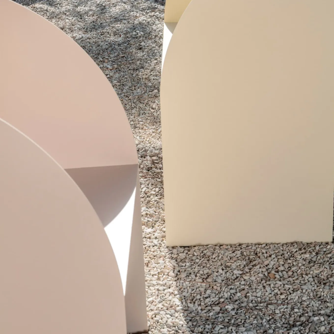 Coimbra 01 Poltrona da esterno in alluminio beige