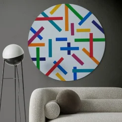 Color Spaces Rhythm and Colors Pittura acrilica su tela