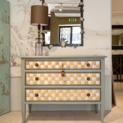 Comò Fiesole dipinto a mano di ispirazione veneziana