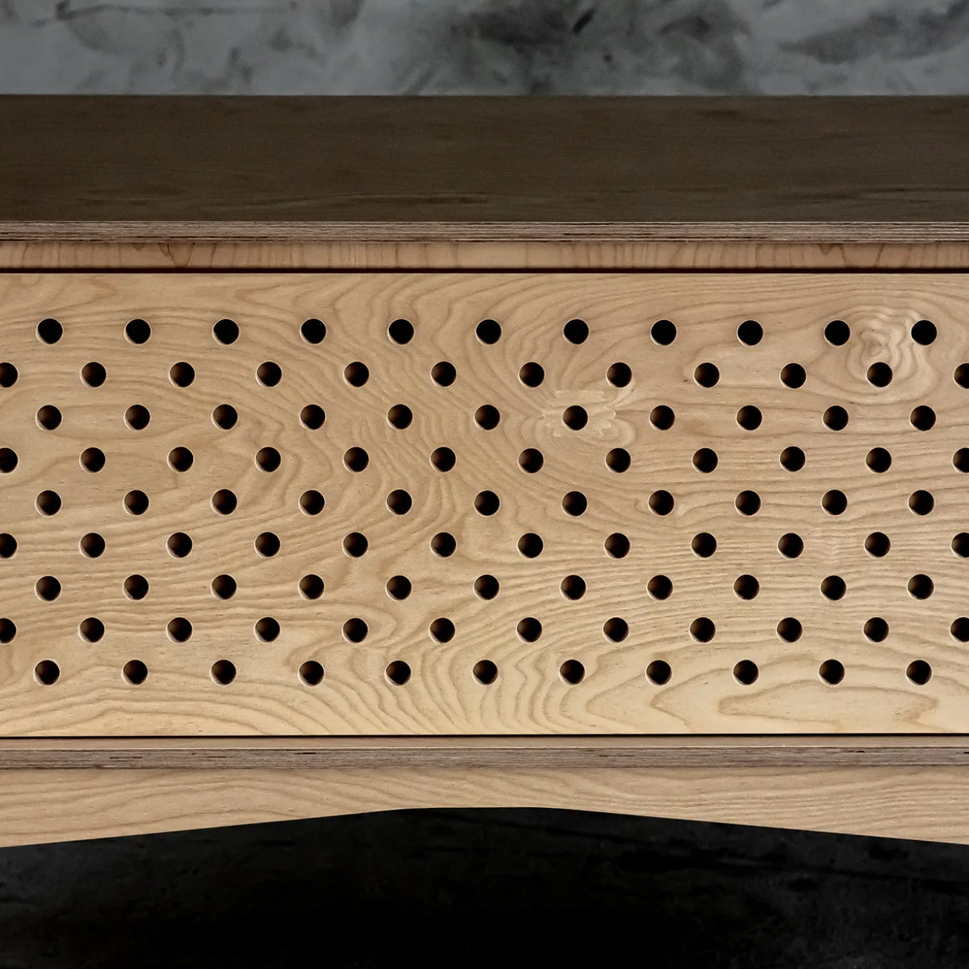 Comò in legno di betulla Betullica