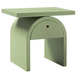 Comodino Arcom verde mela di Giulio Iacchetti