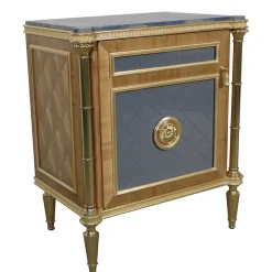 Comodino in foglia d'oro