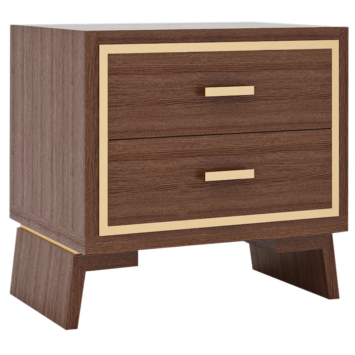 Comodino in legno Hamptons di Giannella Ventura