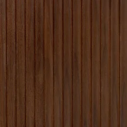 Comodino in noce canalizzato Opale