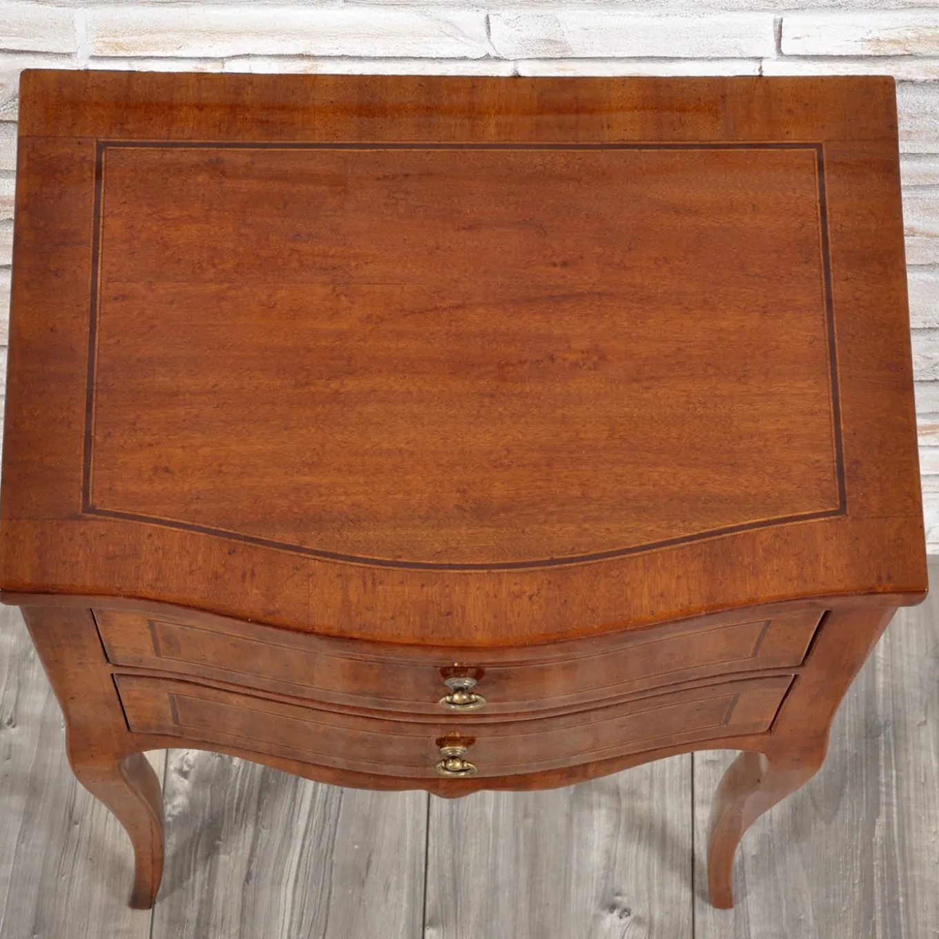 Comodino In Stile Veneziano in Legno
