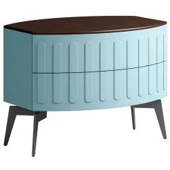 Comodino Ocean con due cassetti