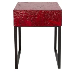 Comodino Spring con cassetto rosso di Fabrizio Contaldo