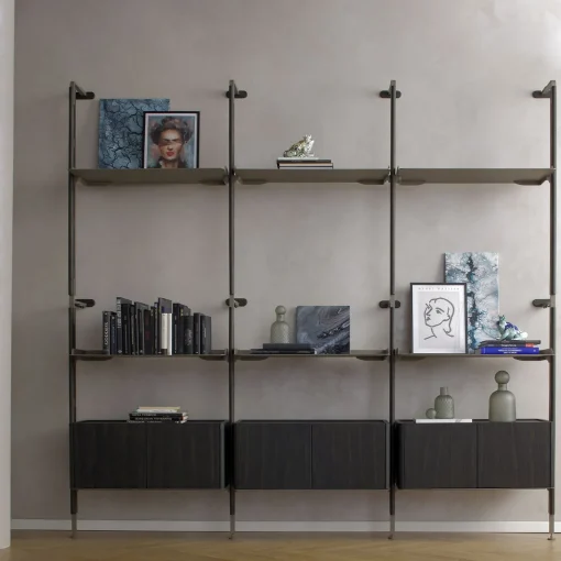 Composizione per parete in legno Galaxy Laguna Oak