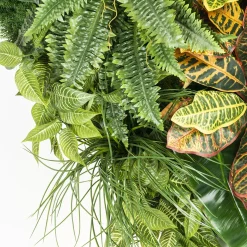 Composizione verde verticale per interni Hana