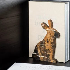 CONIGLIETTO SINISTRO REGGILIBRI NERO DI ALESSANDRA GRASSO