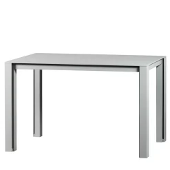 Console in legno laccato grigio opaco