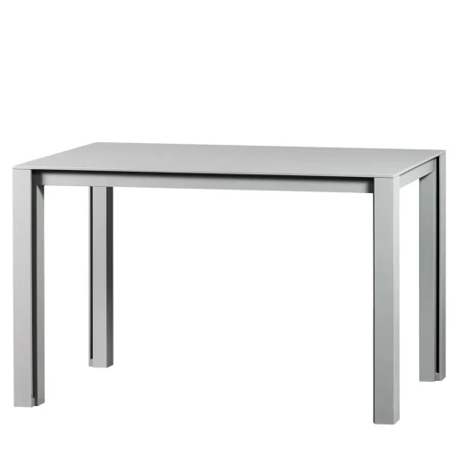 Console in legno laccato grigio opaco
