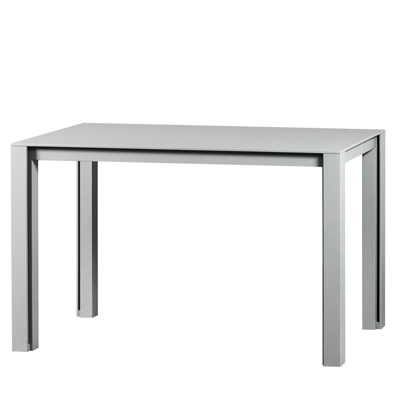 Console in legno laccato grigio opaco