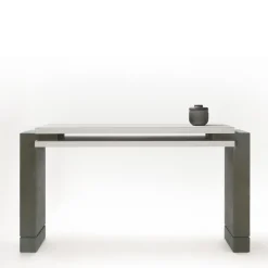 Console in pelle Stratos