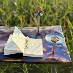 Console per la colazione Domenica in acciaio multicolore