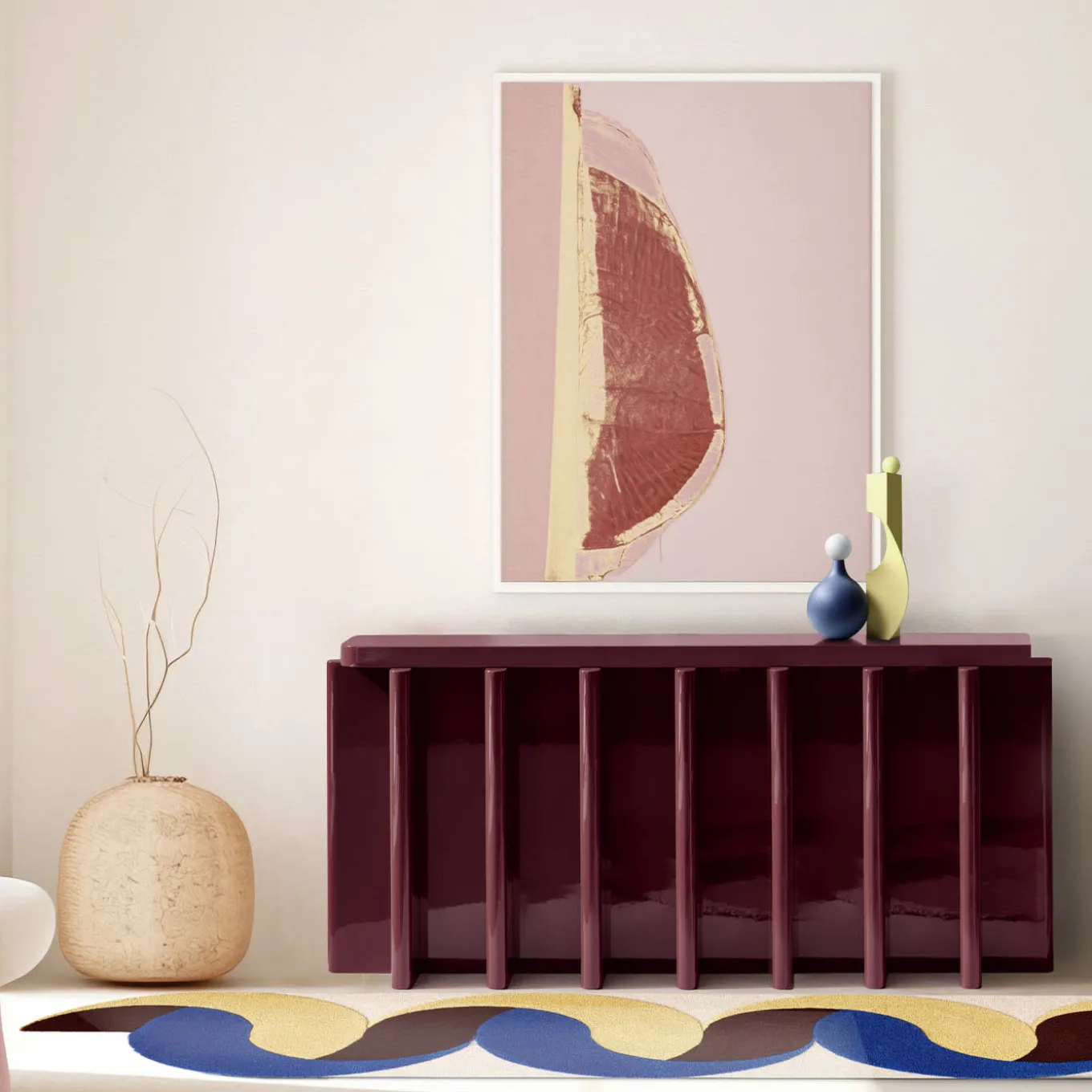 Console Spina Bordeaux
